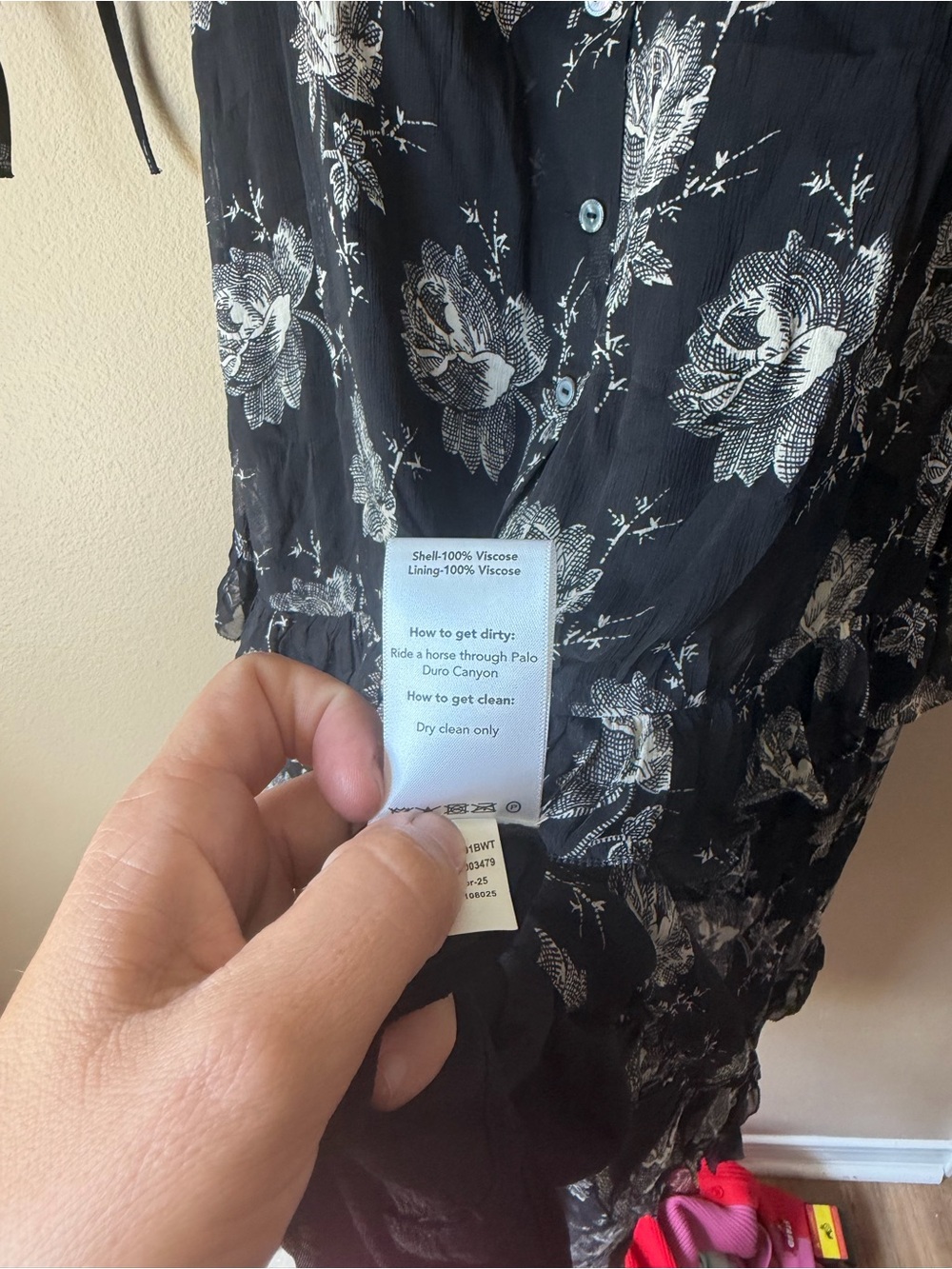 Tecovas Women's Elbow-Length Maxi Dress - Picture 10 of 11